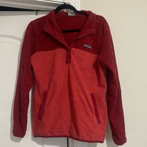 Columbia Fleece Quarter Zip Jacket Pullover